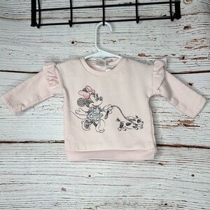 Disney Minnie Mouse Puppy Sweatshirt 3-6 months